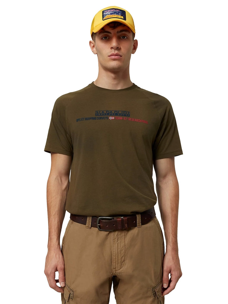 T-shirt Verde Napapijri