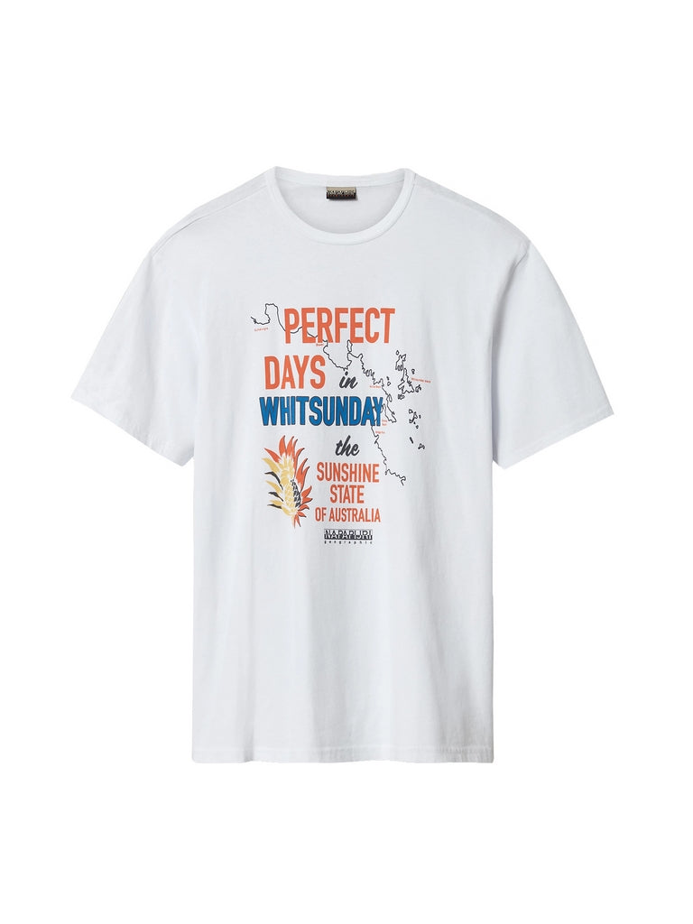T-shirt Bianco Ft81 Napapijri