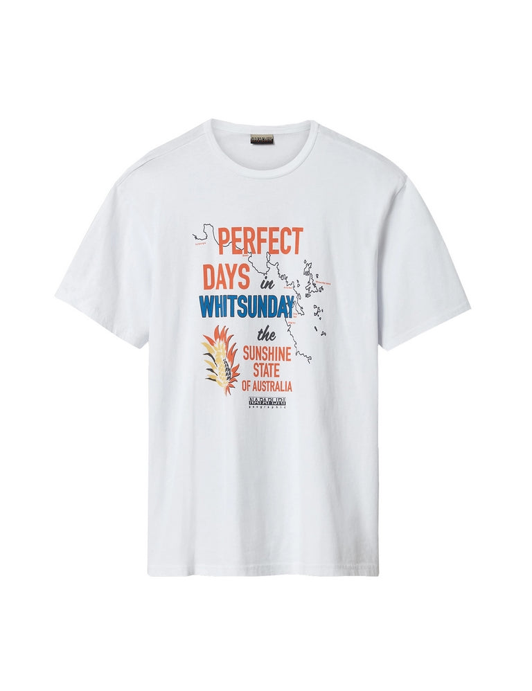T-shirt Bianco Ft81 Napapijri