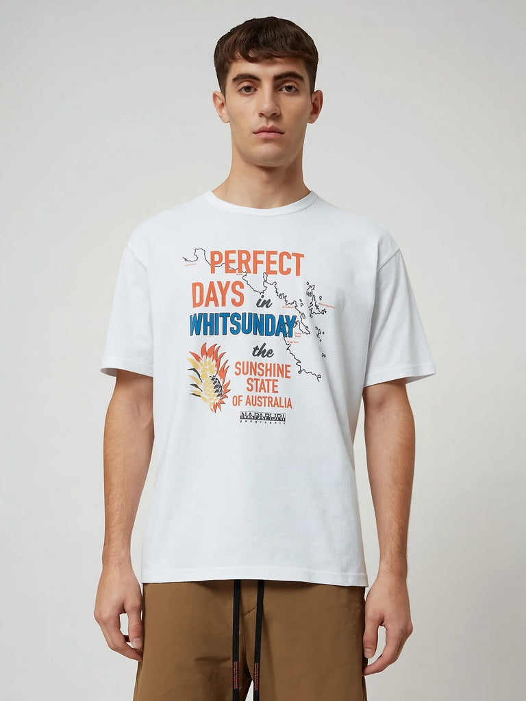 T-shirt Bianco Ft81 Napapijri