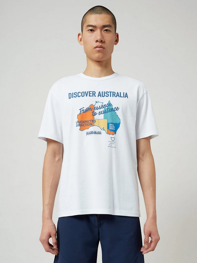 T-shirt Bianco Ft91 Napapijri