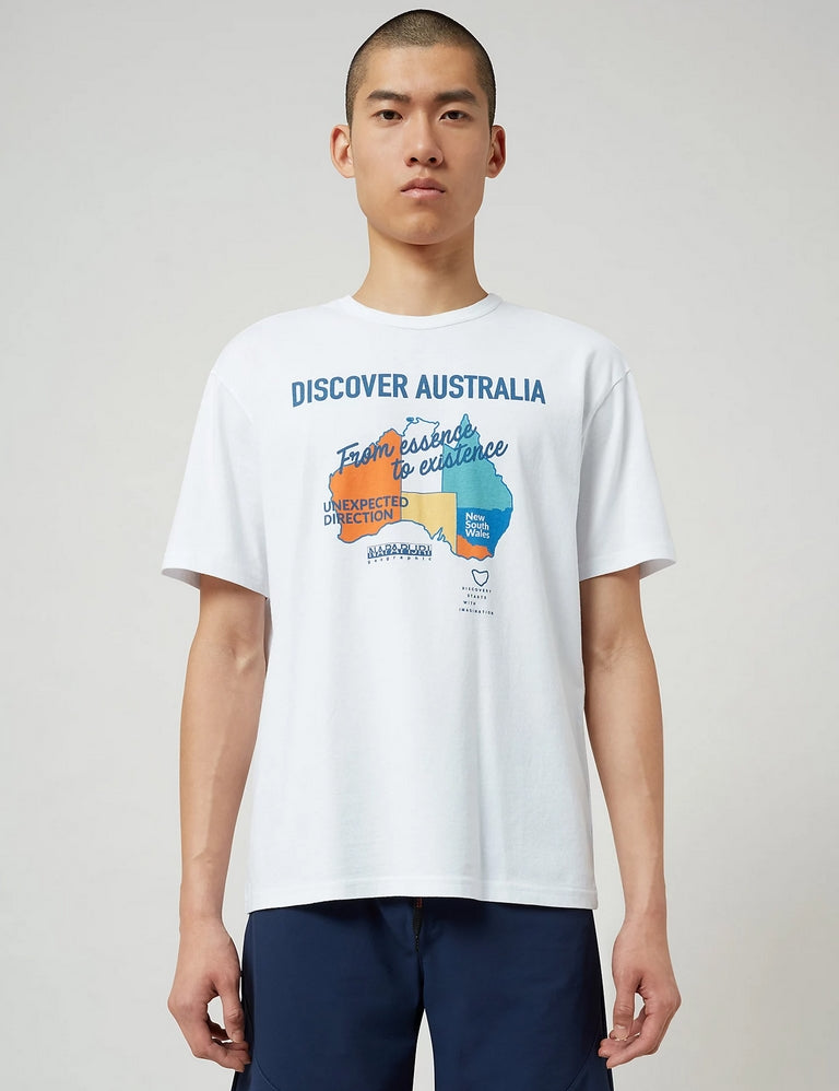 T-shirt Bianco Ft91 Napapijri