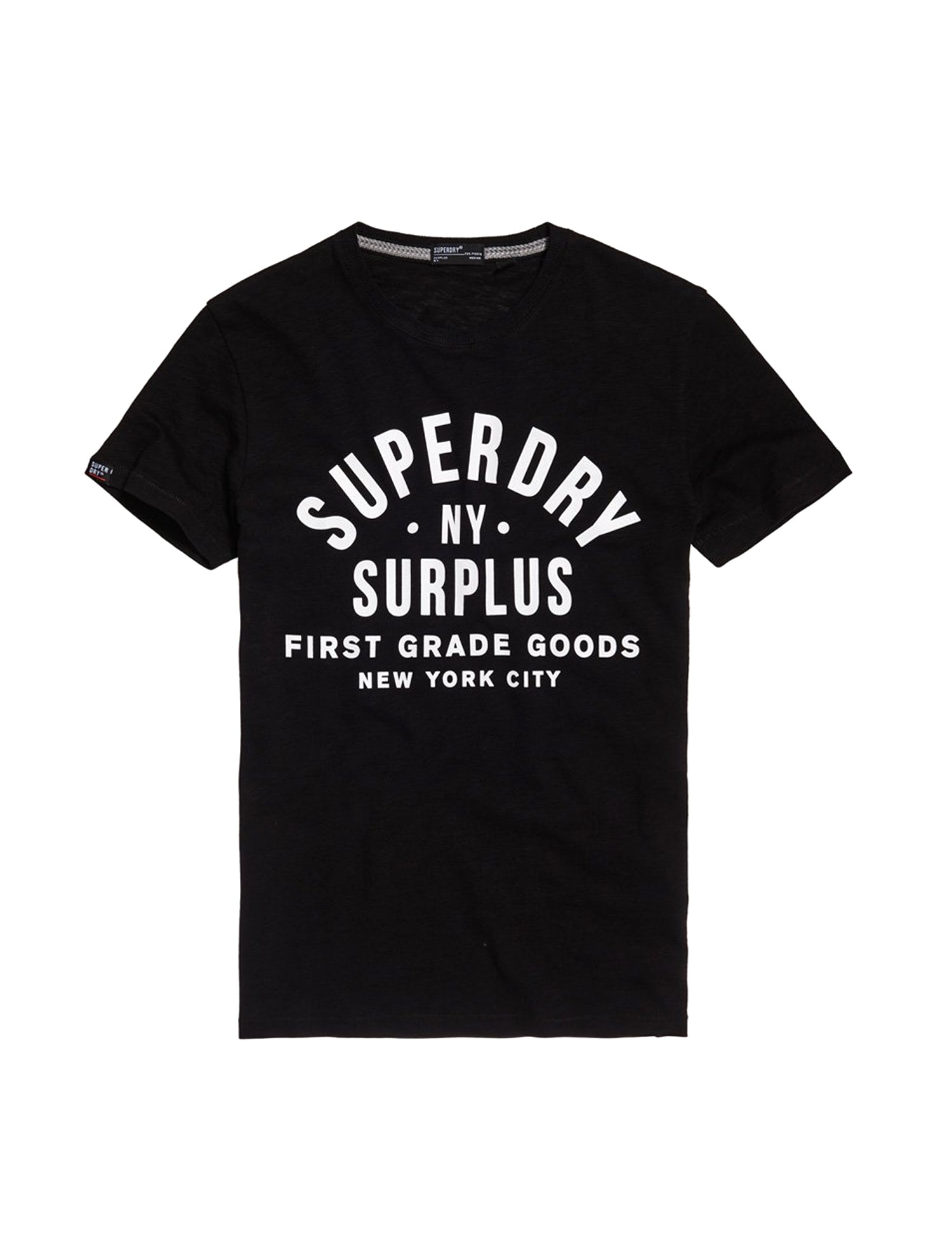 T-shirt Nero Superdry