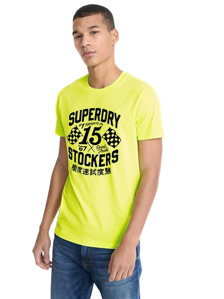 T-shirt Giallo Superdry