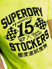T-shirt Giallo Superdry