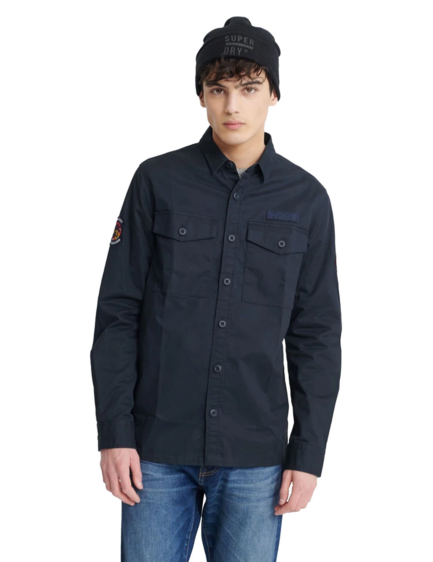 Camicie Blu Superdry