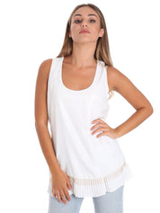Top e canotte Bianco Fracomina