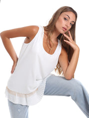 Top e canotte Bianco Fracomina