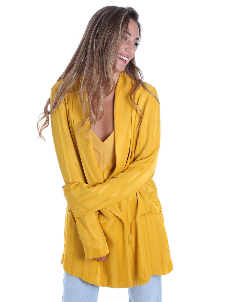 Blazer Giallo Fracomina