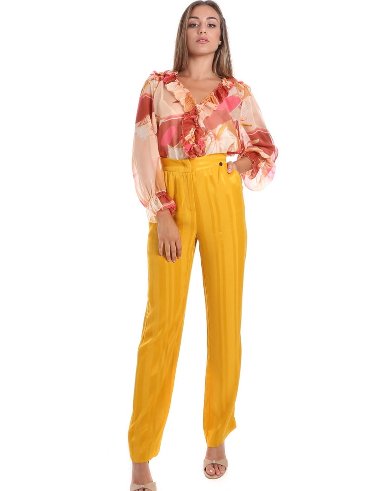 Pantaloni Giallo Fracomina