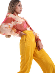 Pantaloni Giallo Fracomina