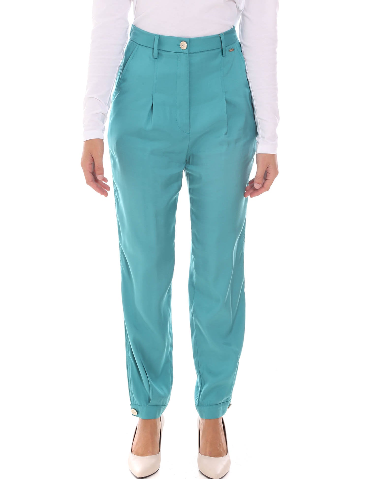 Pantaloni Verde Fracomina