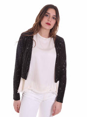 Cardigan Nero Fracomina
