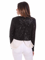 Cardigan Nero Fracomina