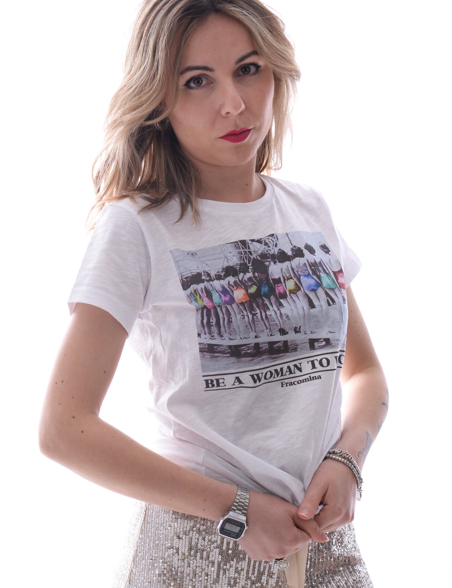 T-shirt Bianco Fracomina