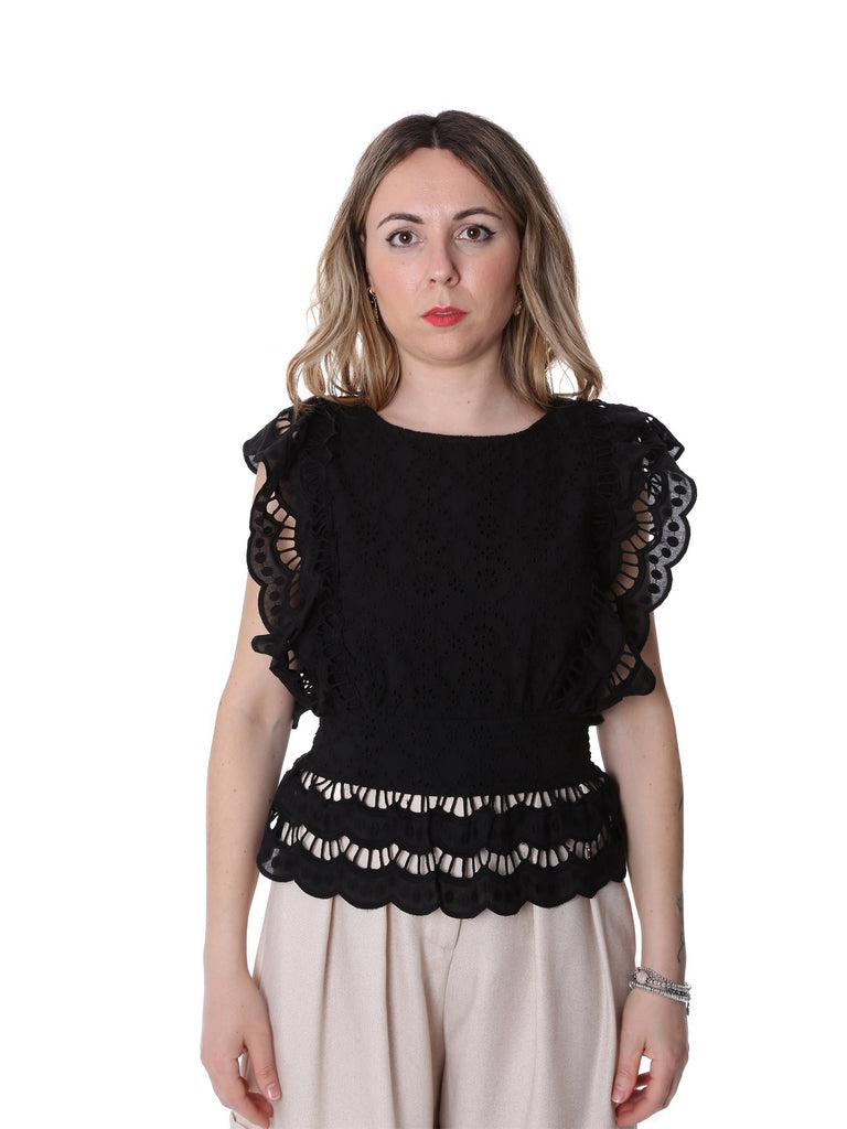 Bluse Nero Fracomina