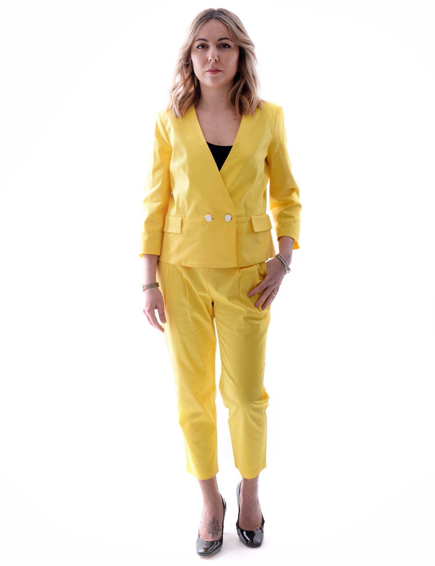 Blazer Giallo Fracomina