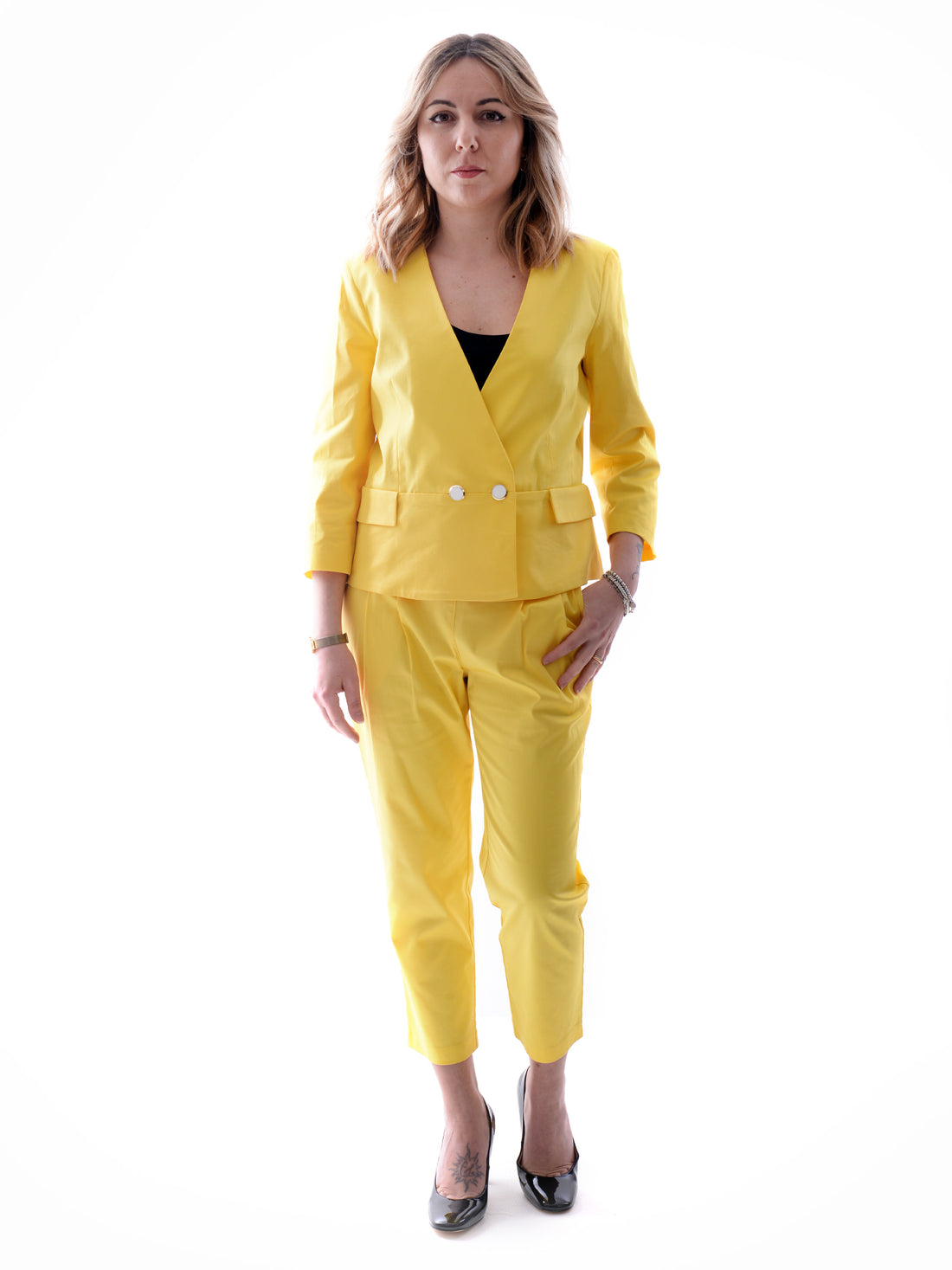 Blazer Giallo Fracomina