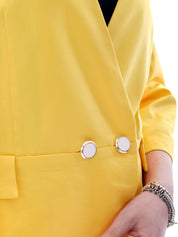 Blazer Giallo Fracomina