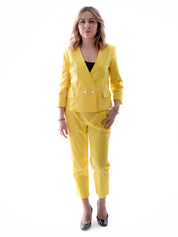 Pantaloni Giallo Fracomina
