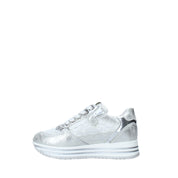 Sneakers Argentato Nero Giardini Junior