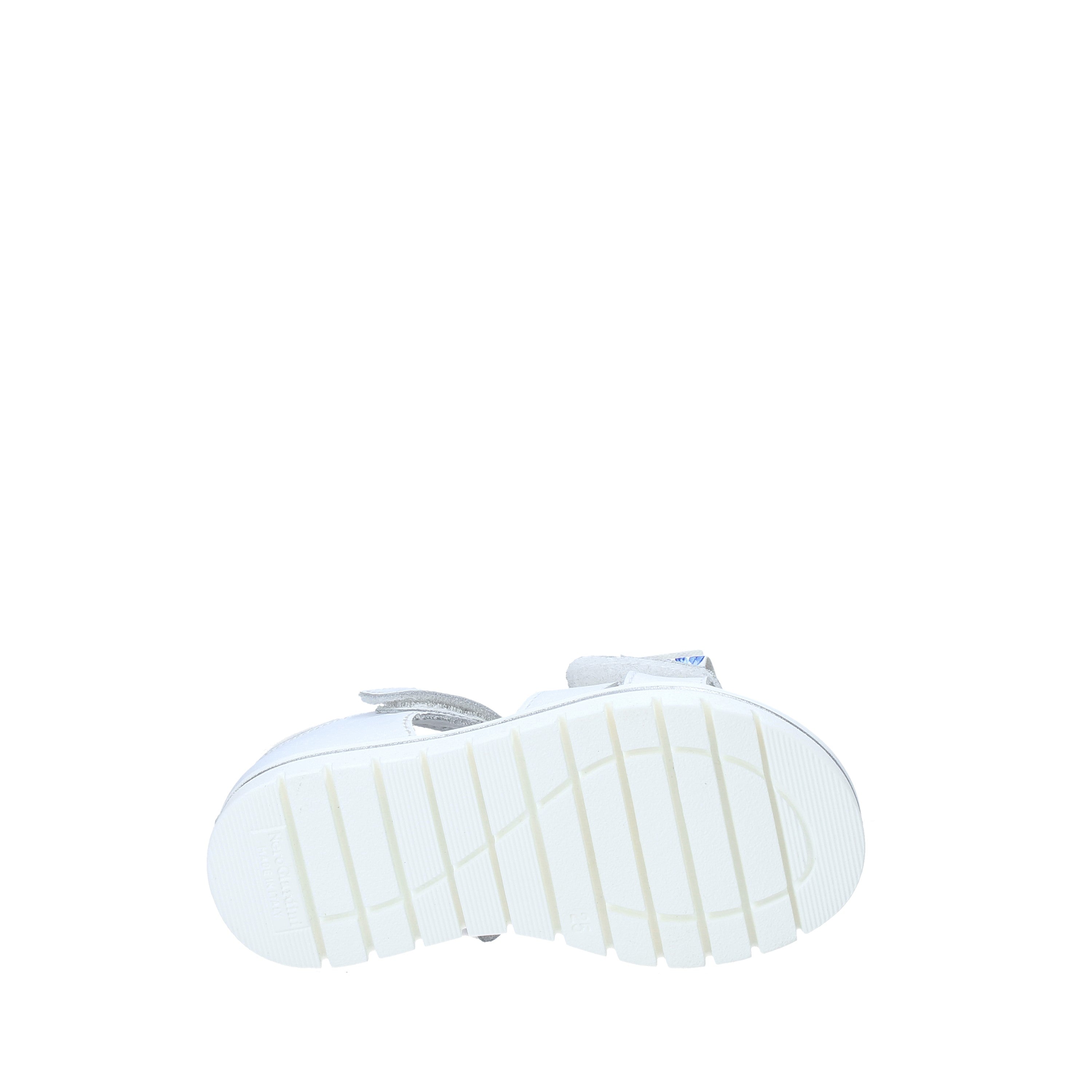 Sandali con strappi Bianco Nero Giardini Junior