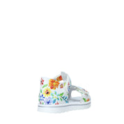 Sandali con strappi Bianco Nero Giardini Junior