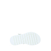 Sandali con strappi Bianco Nero Giardini Junior