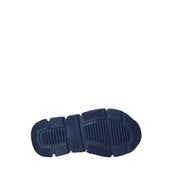 Sandali con strappi Blu Nero Giardini Junior