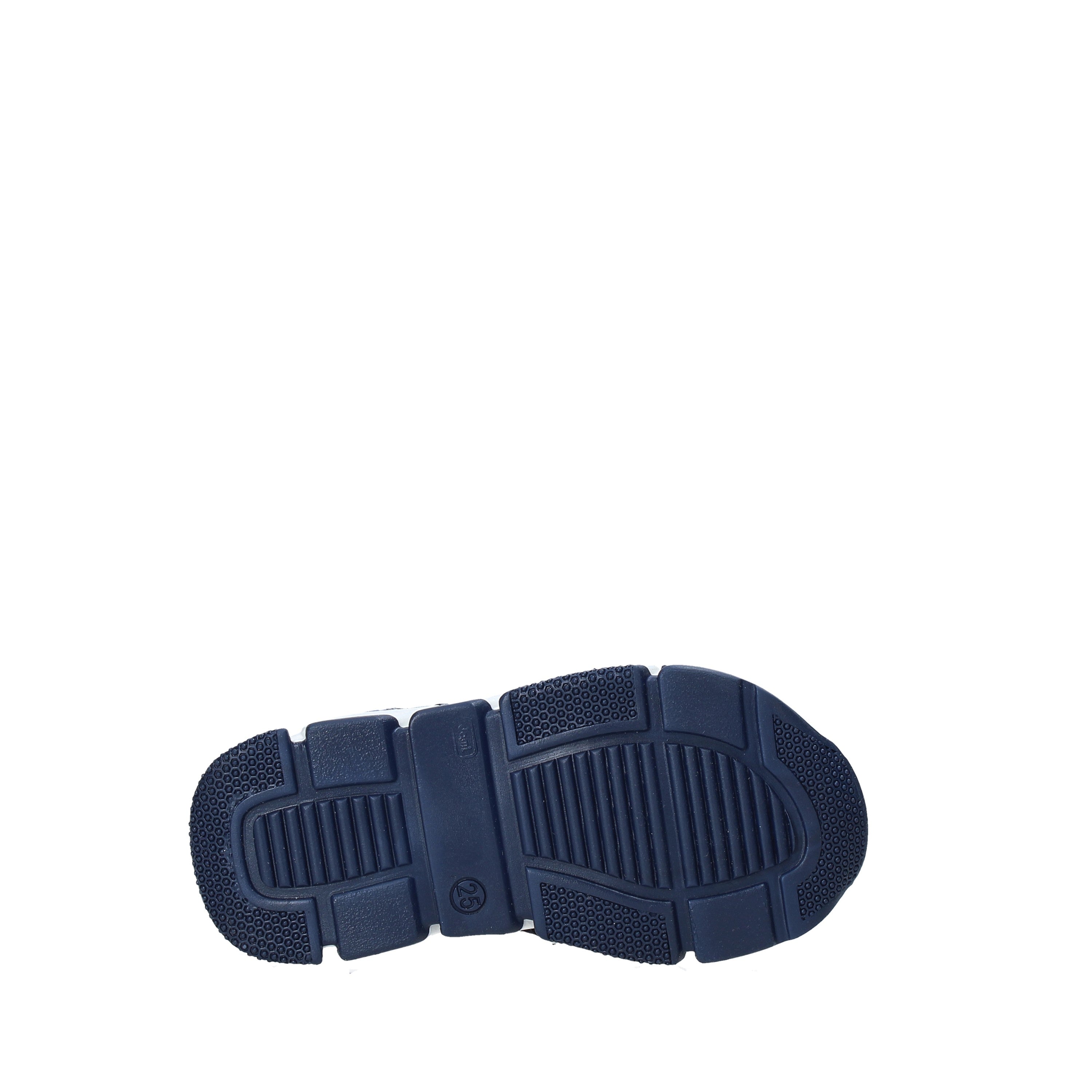 Sandali con strappi Blu Nero Giardini Junior