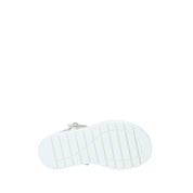 Sandali con strappi Bianco Nero Giardini Junior