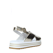 Sandali zeppa Dorato Nero Giardini Junior