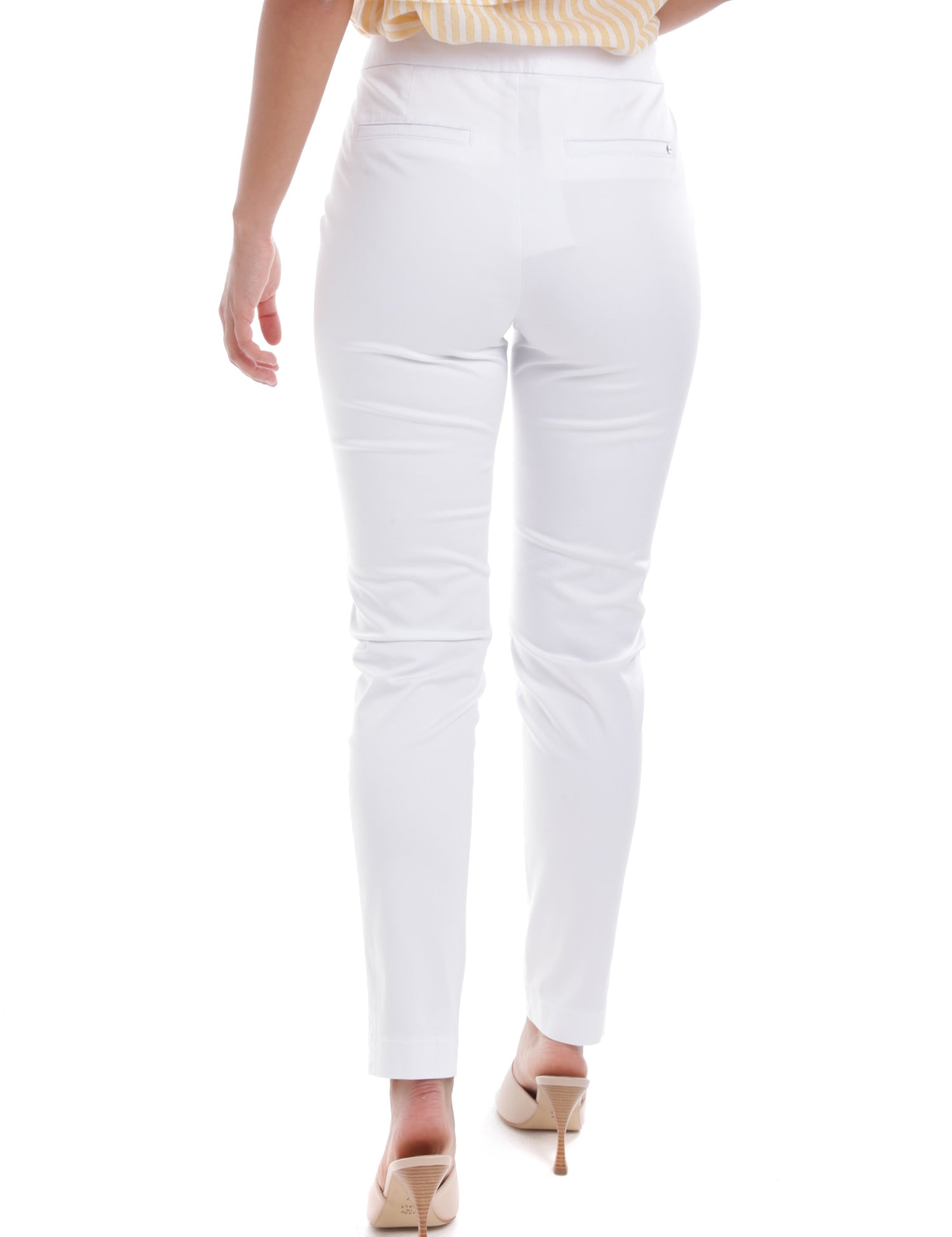 Pantaloni Bianco Nero Giardini