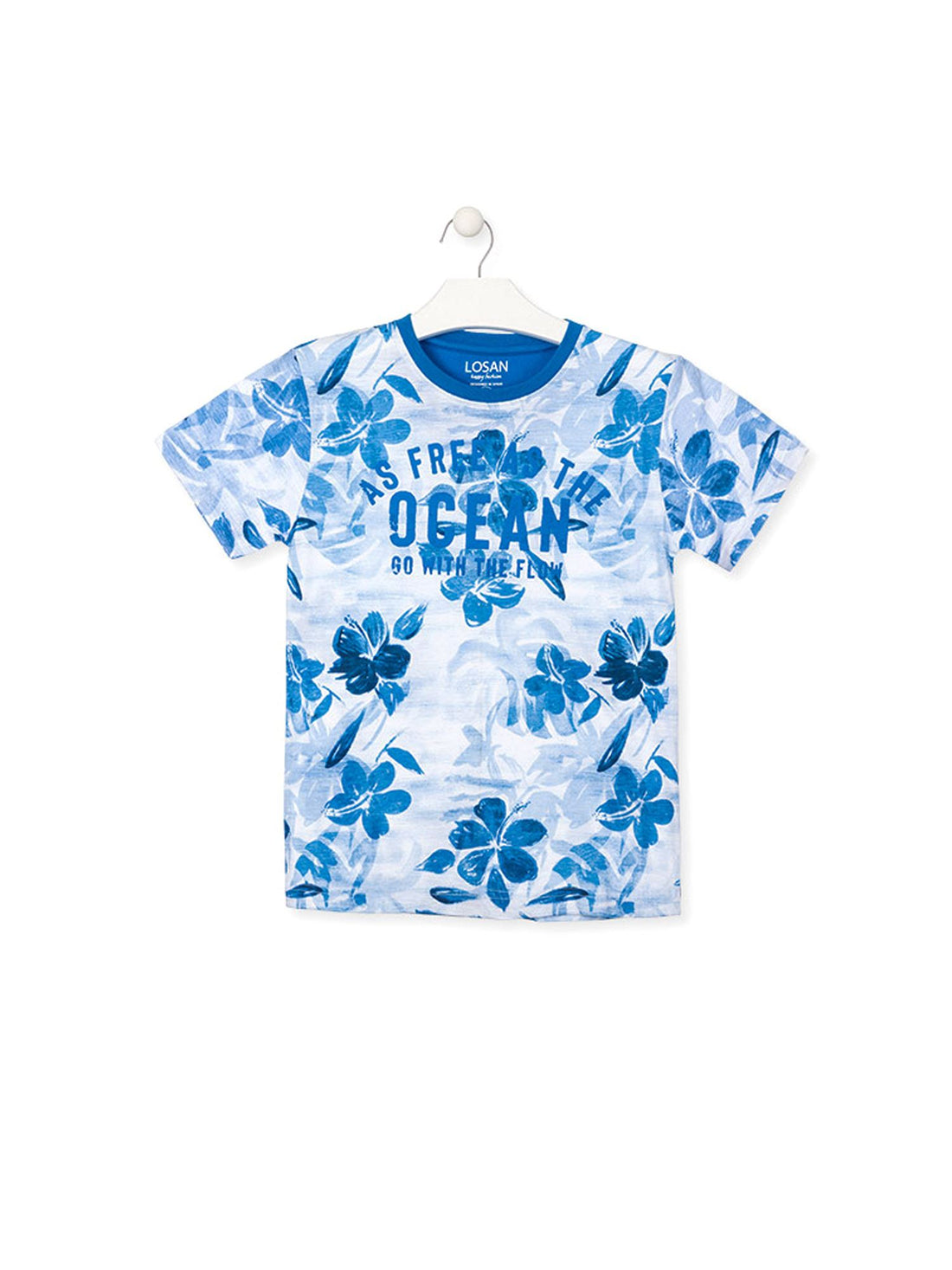 T-shirt Blu Losan