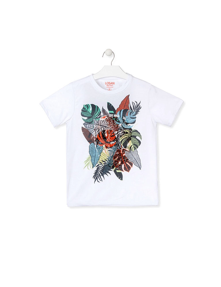 T-shirt Bianco Losan