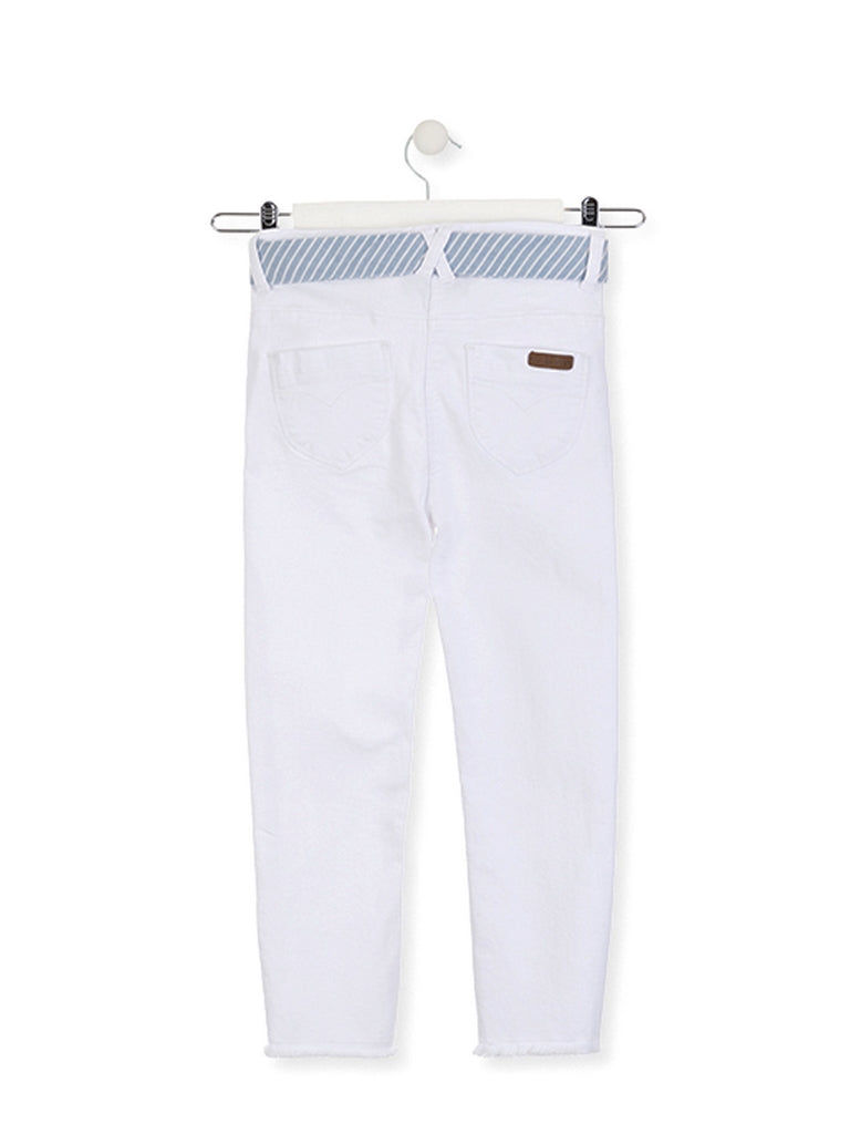 Pantaloni Bianco Losan