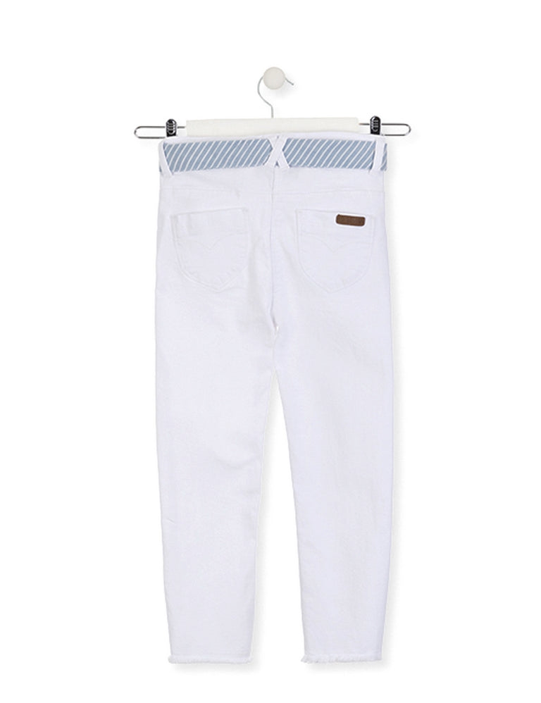 Pantaloni Bianco Losan