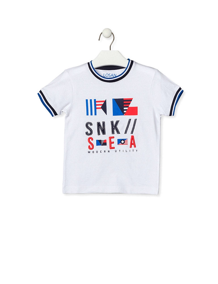 T-shirt Bianco Losan