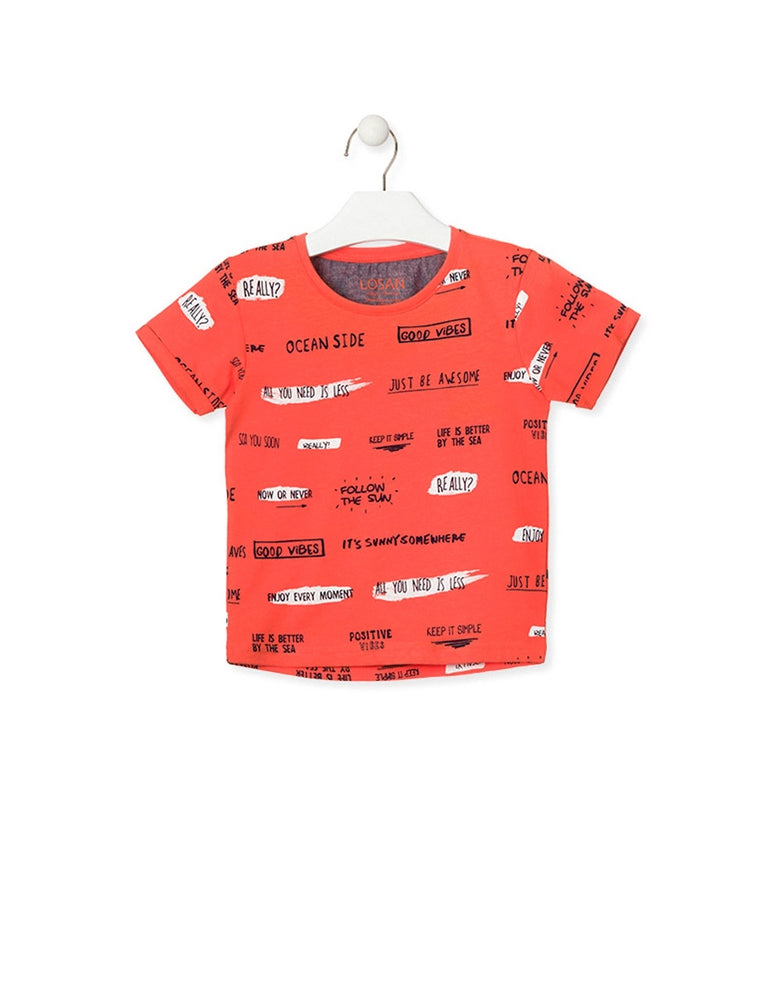 T-shirt Arancio Losan