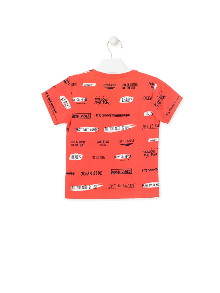 T-shirt Arancio Losan