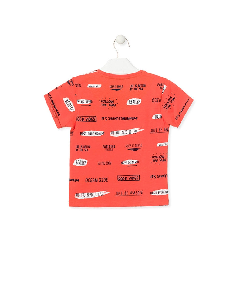 T-shirt Arancio Losan