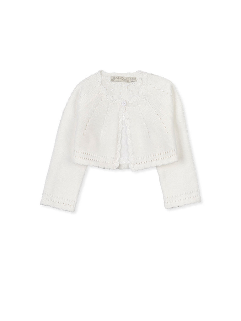 Cardigan Bianco Losan
