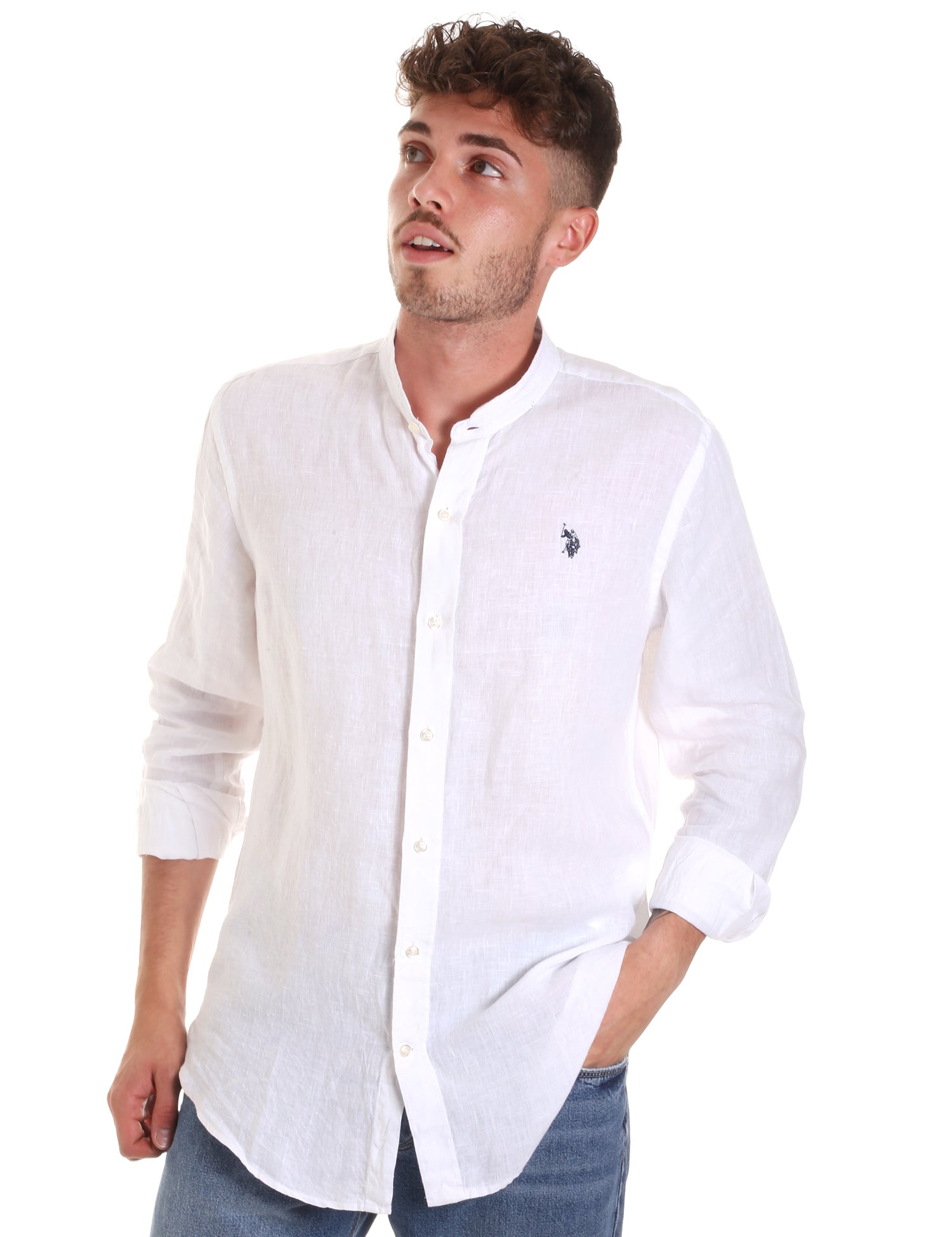 Camicie Bianco U.s. Polo Assn.