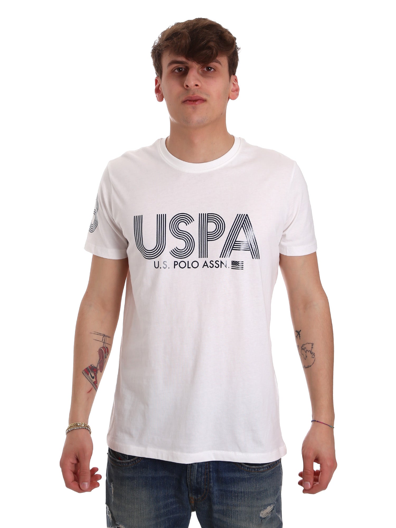 T-shirt Bianco U.s. Polo Assn.