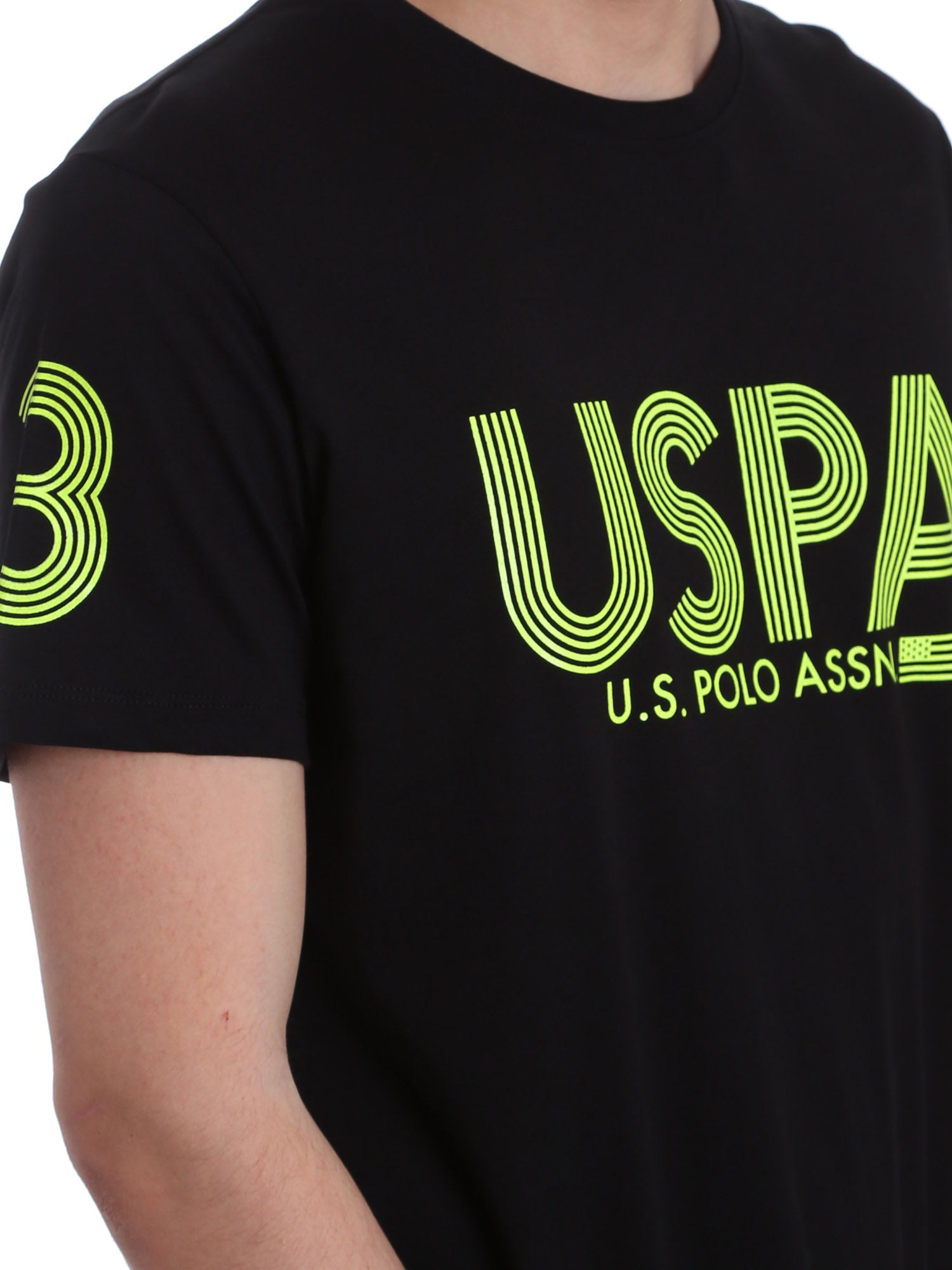 T-shirt Nero U.s. Polo Assn.