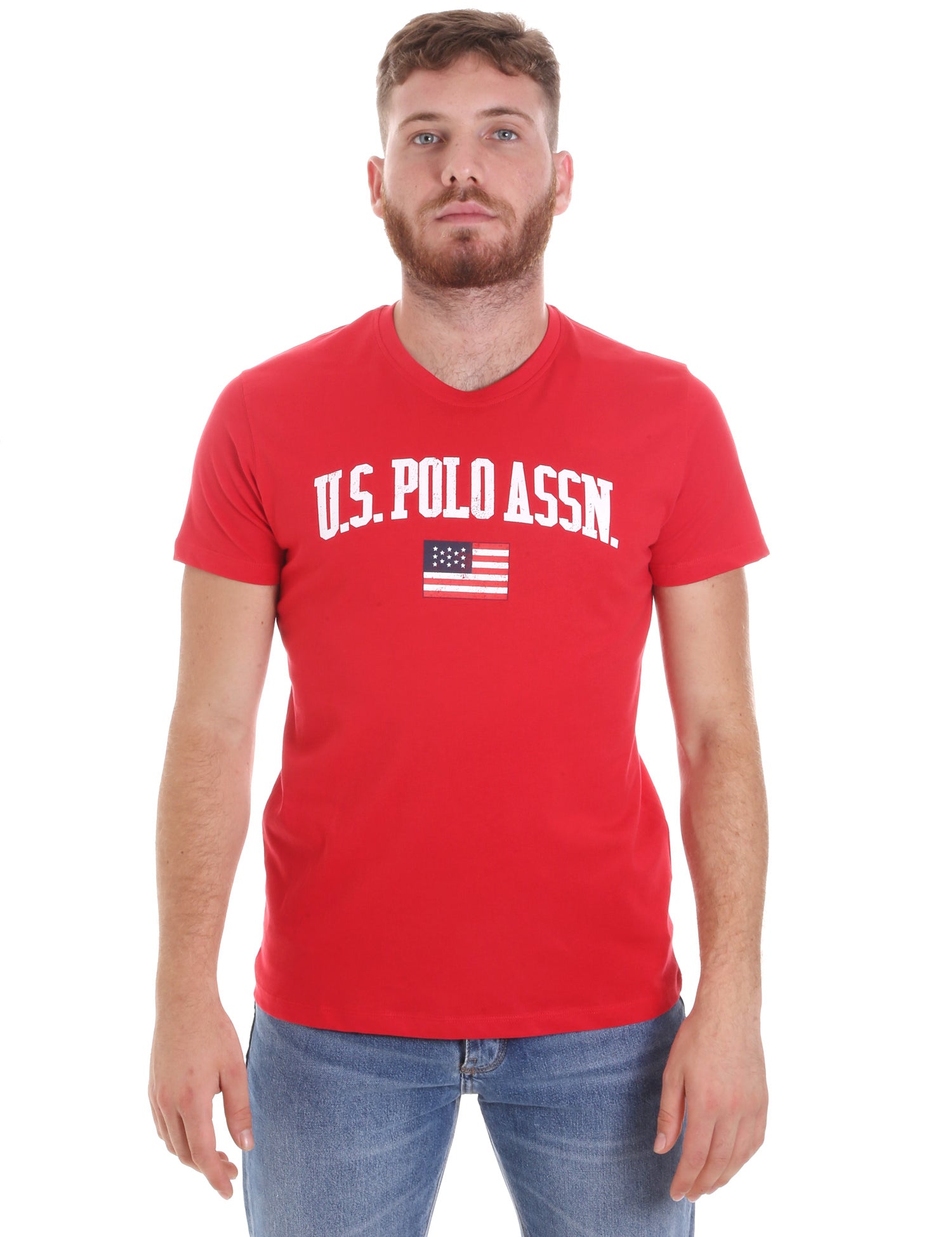 T-shirt Rosso U.s. Polo Assn.