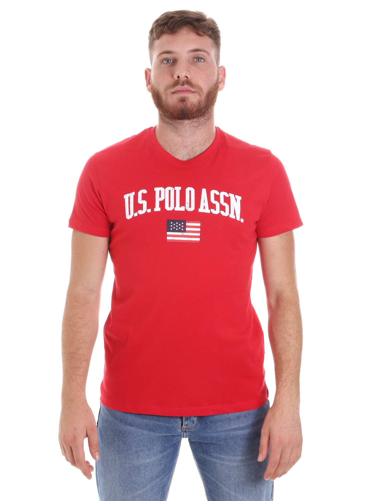 T-shirt Rosso U.s. Polo Assn.
