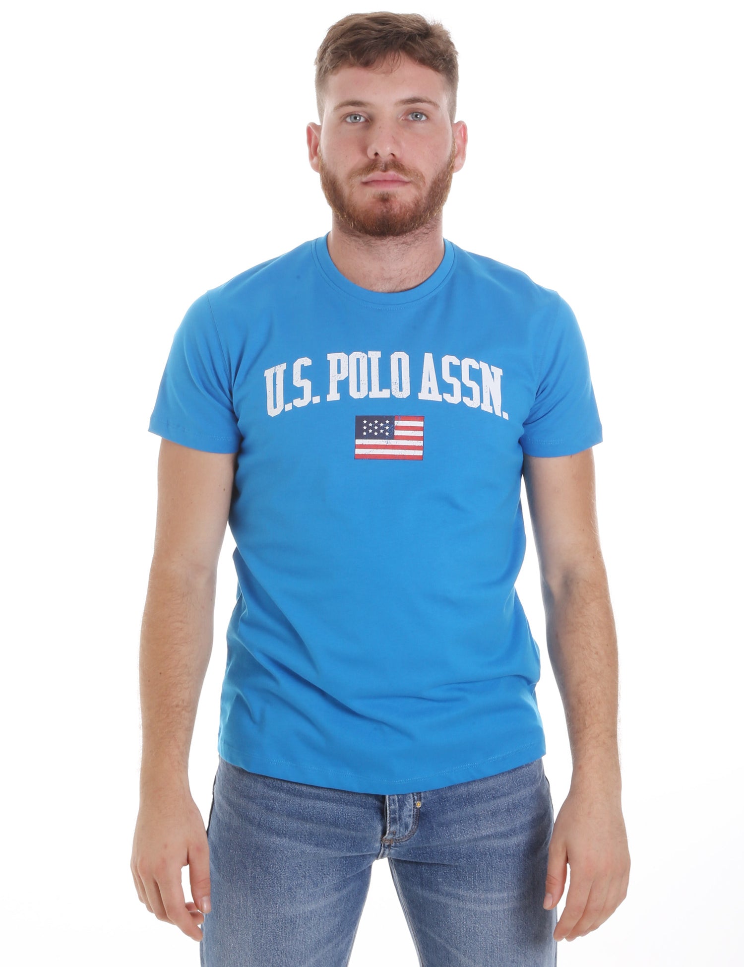 T-shirt Turchese U.s. Polo Assn.