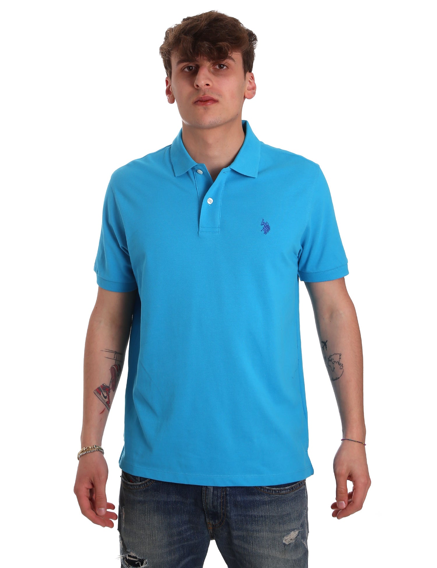 Polo Blu Celeste U.s. Polo Assn.