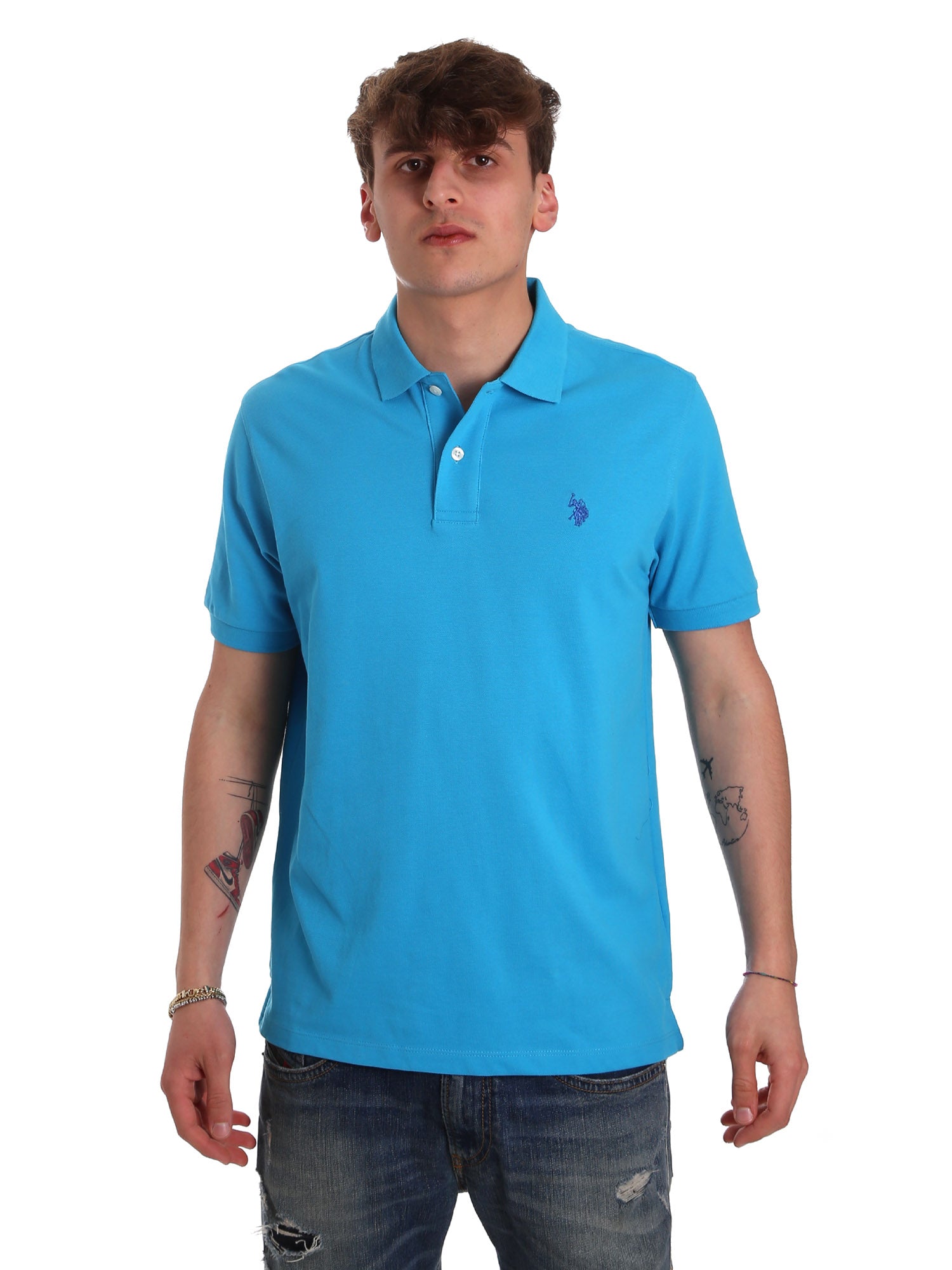 Polo Blu Celeste U.s. Polo Assn.